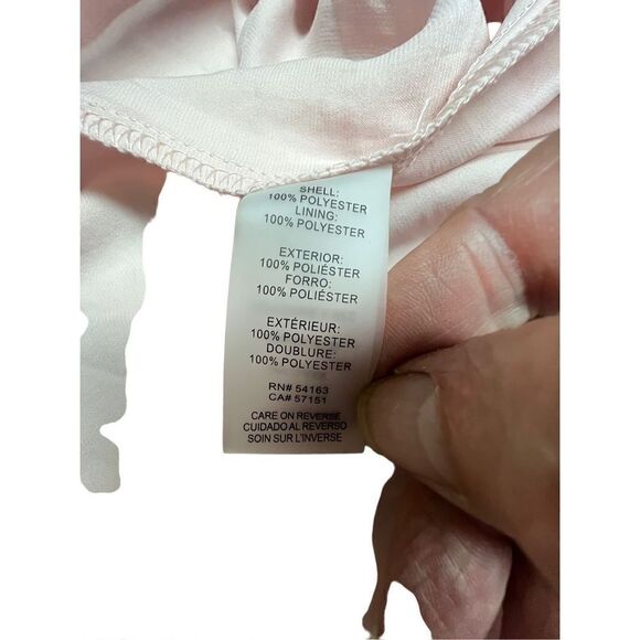 Tommy Hilfiger *Pleated * Ruffled * Dress * Soft Pink * Sz 2 NWOT - Picture 4 of 8